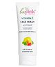 La Pink Vitamin C White Haldi Face Wash for Glowing Radiant Skin | 100% Microplastic Free Formula | Suitable for All Skin Types | 100ml