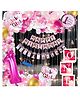 Puchku Premium Happy Birthday Combo KIT  Foil balloon Set for first 1st birthday Theme girl kids pack of 70 Multicolor