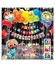 Puchku Premium Happy Birthday Combo KIT  Cocomelon Foil balloon Set for first 1st birthday Theme boy girls kids pack of 88   Multicolor