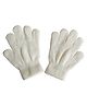 Tipy Tipy Tap Woolen Full Finger Gloves - White