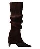 Tipy Tipy Tap Solid Woollen Leg Warmer - Brown