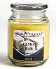 Hosley Lemon Bar Fragrance Jar Candle - Yellow