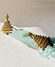 Pravaah India Sanobar Tree Napkin Rings - Set of 4
