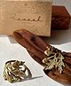 Pravaah India Phool Napkin Rings- Flower Set of 4