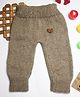 Shilpshakti  Solid Handmade  Woolen Pant - Golden Grey