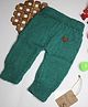 Shilpshakti  Solid Handmade  Woolen Pant - Green
