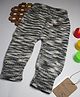 Shilpshakti  Abstract Design  Handmade Woolen Pant - Grey & Multi Colour