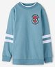 The Souled Store Avengers Featuring Full Sleeves Spiderman Printed    Cotton Sweatshirt -  Blue