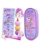 Toyshine 3 Pc Unicorn Theme Kawaii Stationary Set for Kids-Girls Aesthetic Stationery Items for School & College Students Model A
