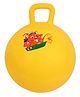 Toyshine Hopper Ball 55cm Printed with Handle - Yellow