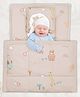 R for Rabbit Snuggy Cozy Baby Bedding Set, 100% Cotton Portable Mattress Set for Newborn, Travel-Friendly Soft Toddler Bed 60x85 cm, Bed, Pillow & Blanket Set of 3 Pieces for 0-12 Months (Tan Brown)