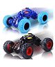 ADKD Friction Powered Unbreakable Monster Theme Telescopic Pull Back Car Toy Pack of 2 (Color May Vary)
