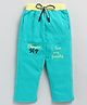 CUTOPIES Play Text & Number Printed Pyjama - Peacock Blue
