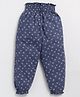 CUTOPIES All Over Dandelions Printed Pant - Airforce Blue
