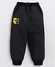 CUTOPIES Number Shoield Placement Printed Jogger Pant - Dark Grey