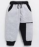 CUTOPIES Number Shoield Placement Printed Jogger Pant - Light Grey
