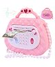 Toyshine Messenger Bag Style Piggy Bank ATM for Kids with Password Operation Money Saving Box Birthday Gift for Boys Girls Pink