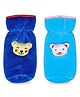 Chinmay Kids Baby Feeding and Nursing Bottle Cover Attractive Cartoon Pack Of 2 (Blue, Sky Blue)
