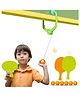 ARCADE TOYS Indoor & Outdoor  Hanging Table Tennis Ping Pong Self Training Set for Kids & Adults - Colour may vary
