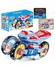 ARCADE TOYS Battery Operated Bump N Go Stunt Bike with 4D Light & Music Toy for Kids - Colour may vary