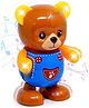 ARCADE TOYS Dancing & Musical Bear Toys with Flash Light for Kids - Multicolour