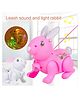 ARCADE TOYS Happy Rabbit Musical Toy with 3D Light & Music for Kids - Colour may vary