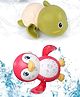 ARCADE TOYS Swimming Turtle & Penguin Wind Up Bath Toy for Kids(Pack of 2) - Colour may vary