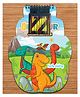 Dinosaur Coloring Shape Book for kids