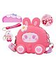 Toyshine Soft Touch Girls Mini Hanging Cute Children Side Bags with Strap Keyring for 4 8 Years Baby Girl Boy Birthday Gift Present