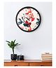 Green Girgit Red Cherries Multicolor Analog Wall Clock
