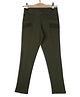 Peppermint Pintuck Detailed Knitted Jeggings - Olive Green