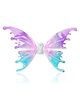 kunya Light Up Fairy Angel Wings with Re-Battery Electric Moving Butterfly Wings for Girls ( Battery not included ) (White Light)