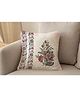 Tasseled Home Chintz Mix Cushion Cover Cream