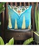 Tasseled Home Sapphire Arch Cushion Covers - Blue