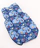Babyhug Stroller Cushion Sea Print- Blue