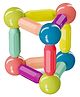 AKN TOYS Magnetic Sticks Building Blocks for Kids Toys Educational Stem Learning Magnet Stick with Balls Game Set (25 PCS)