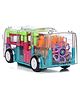 Concept Racing Musical Bus With 360 Degree Rotation - Multicolor