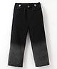 Kookie Kids Cotton Full Length Ombre Pants  - Black