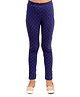 Kids Cave Cotton Jersey Start Printed Leggings - Blue