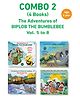 COMBO2: Adventures of Biplob the Bumblebee: Volume 5 to 8 - English