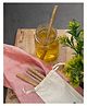 Natural Bamboo Reusable Straws (Pack of 4) with Straw Cleaner
