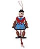 Desi Karigar Wooden Hanging Toy - Soldier Joker Height 17.5 cm