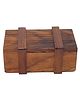 Desi Karigar Handmade Indian Wooden Puzzle Magic Box Wooden Toy Game
