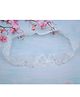 Little Miss Cuttie Butterfly Lace Detailed Headband - White