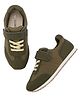 TUSKEY Laced Up & Velcro Closure  Shoes - Olive Green