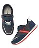 TUSKEY Mesh Detailed Velcro Closure Shoes -  Blue