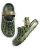 Skechers Clogs with Backstrap  Closure Camo Print- Green