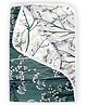Divine Casa Microfiber 120 GSM New Born All Season Ultrasoft Reversible Single Baby Blanket Jadeite - Green