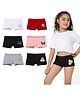Plan B Cotton Knit Pack Of 6 Smiley & Butterfly Printed Boyshorts - Multi Colour