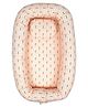 TIDY SLEEP Quirky Carrots Baby Nest For New Borns -  Peach